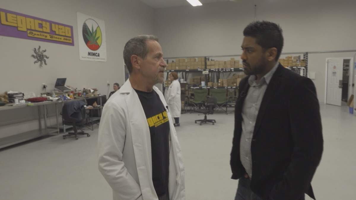 Tim Barnhart of the National Indigenous Medical Cannabis Association&nbsp;