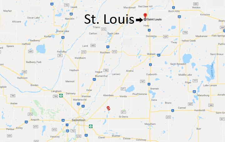 Prince Albert RCMP said a truck left a roadway into the ditch where it hit an embankment, ejecting the driver from the vehicle.