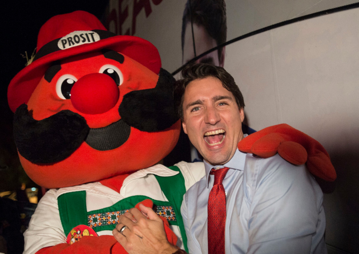 Justin Trudeau is not expected to be in Kitchener for Oktoberfest this year but Onkle Hans will be.