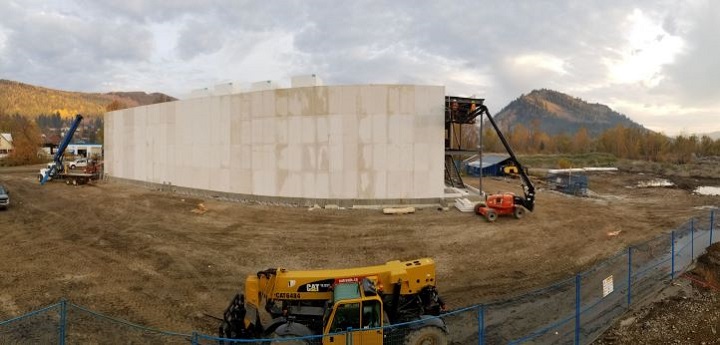True Leaf says its cultivation and production facility in the North Okanagan is on pace to be completed this fall.