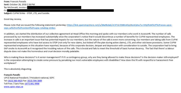 Canada Post cuts workers’ disability benefits - image