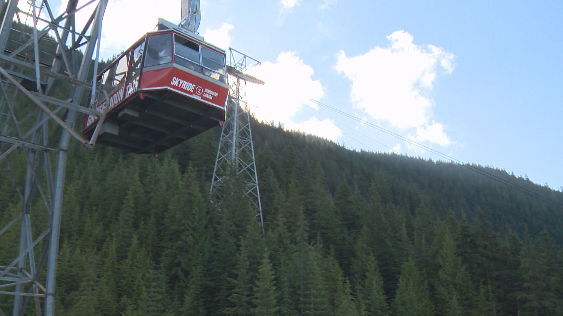 Grouse Mountain в Северен Ванкувър беше принуден да затвори в