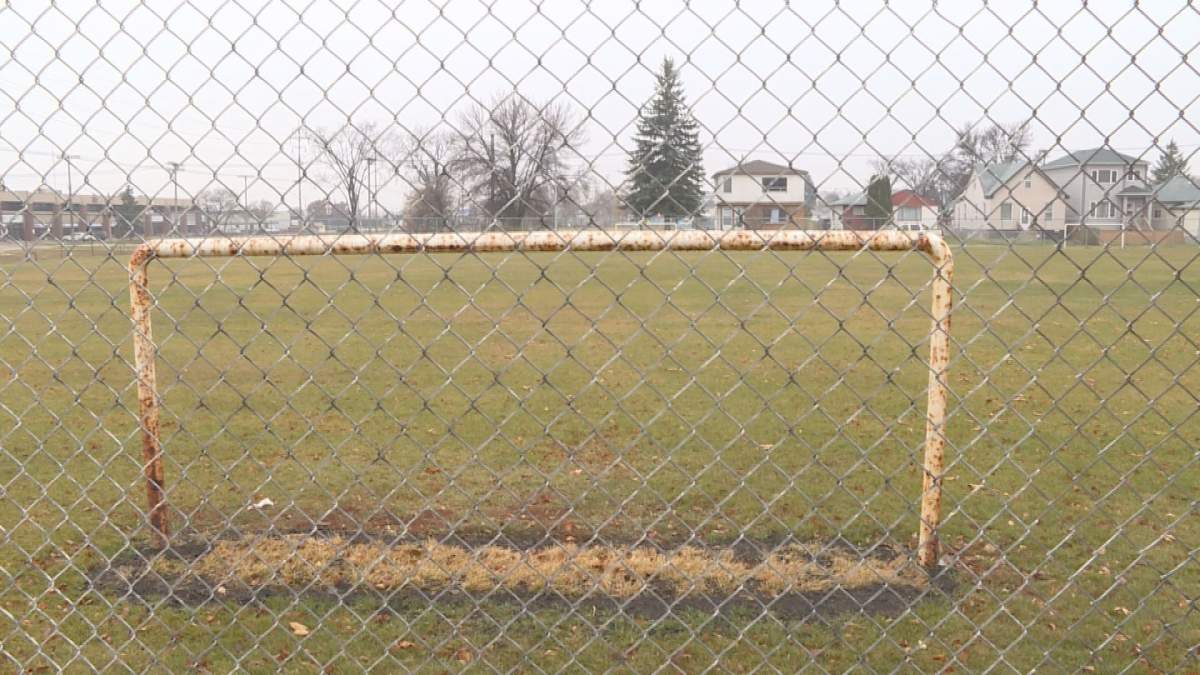 The Weston School field.