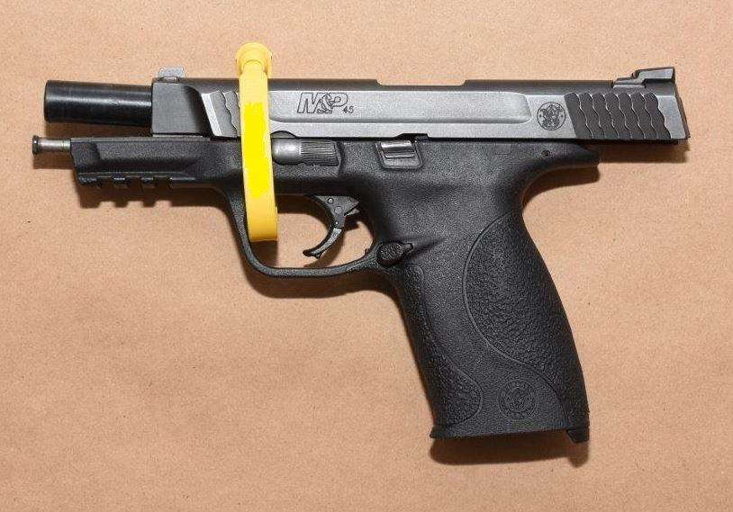 Brantford Police have seized two firearms from a home on Wellington Street. 