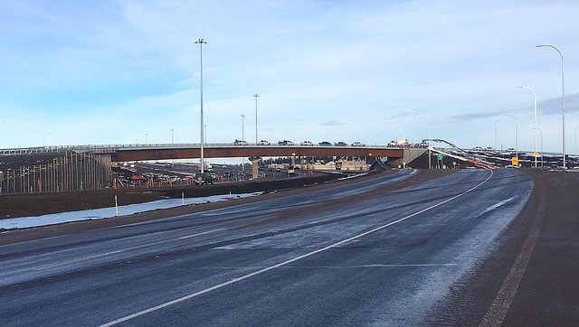 Alberta Transportation said the Highway 2 Gaetz Avenue interchange in Red Deer was open to traffic Nov. 19, 2018.