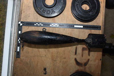Brantford Police say a resident who had recently cleaned out a deceased relative’s property brought what was thought to be a live mortar to the fire hall.
