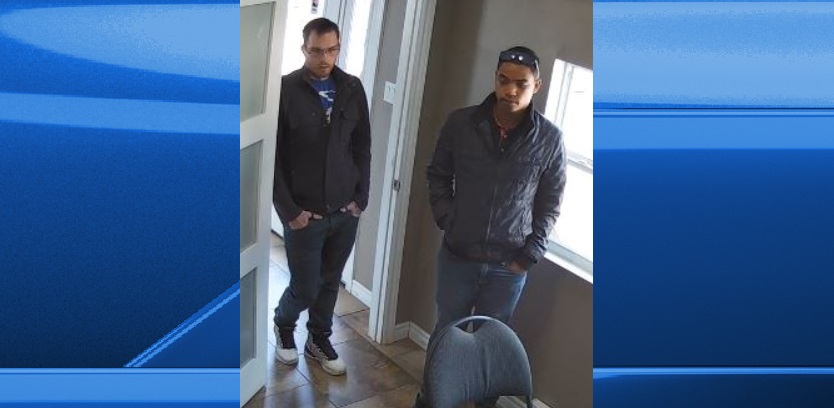 London police are looking for two suspects wanted on theft-related charges.