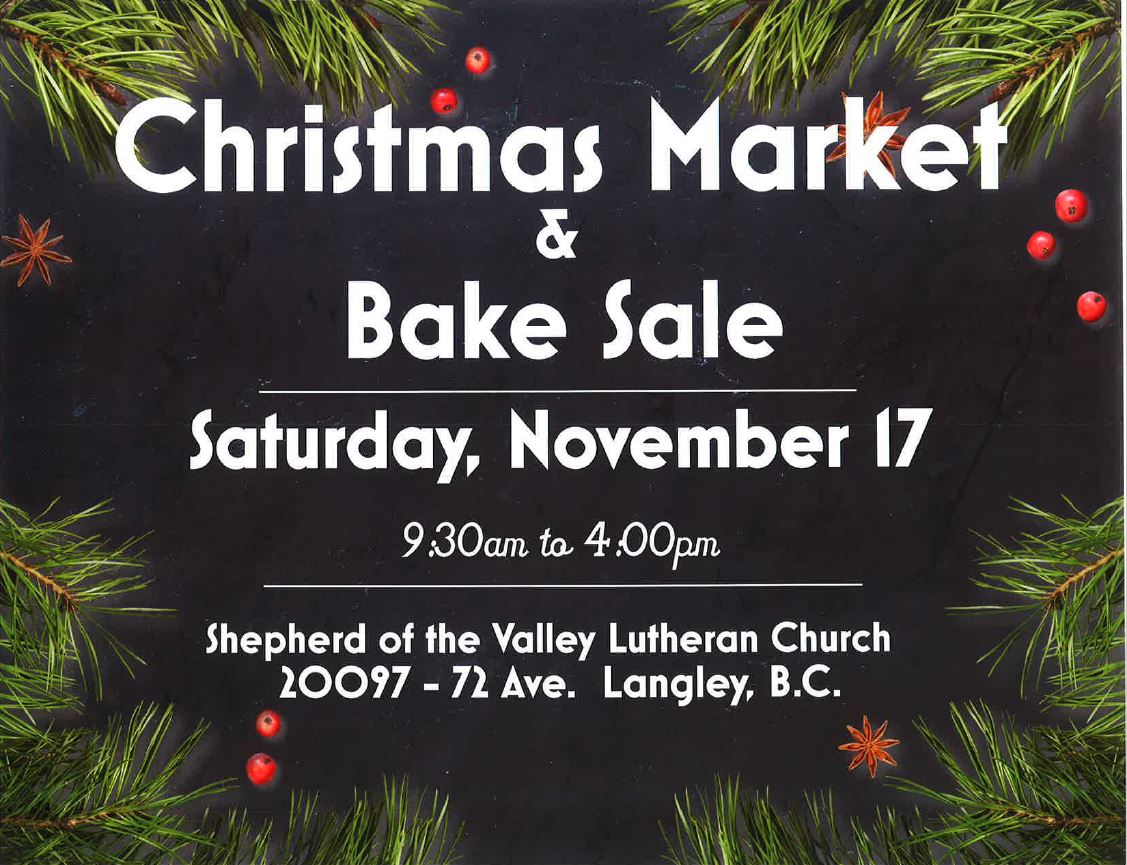 Christmas Market and Bake Sale - image
