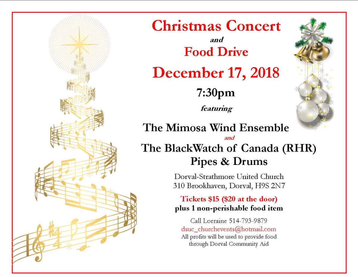 Christmas Concert and Food Drive - image