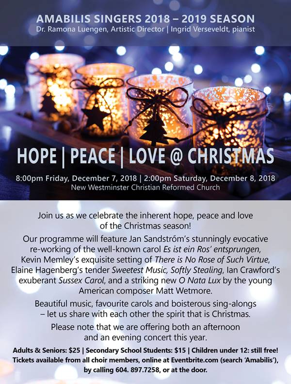 HOPE PEACE LOVE @ CHRISTMAS - image