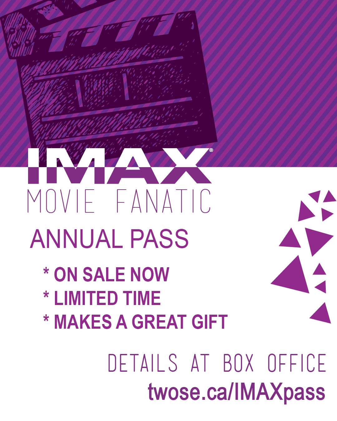 IMAX Movie Fanatic Annual Pass - image