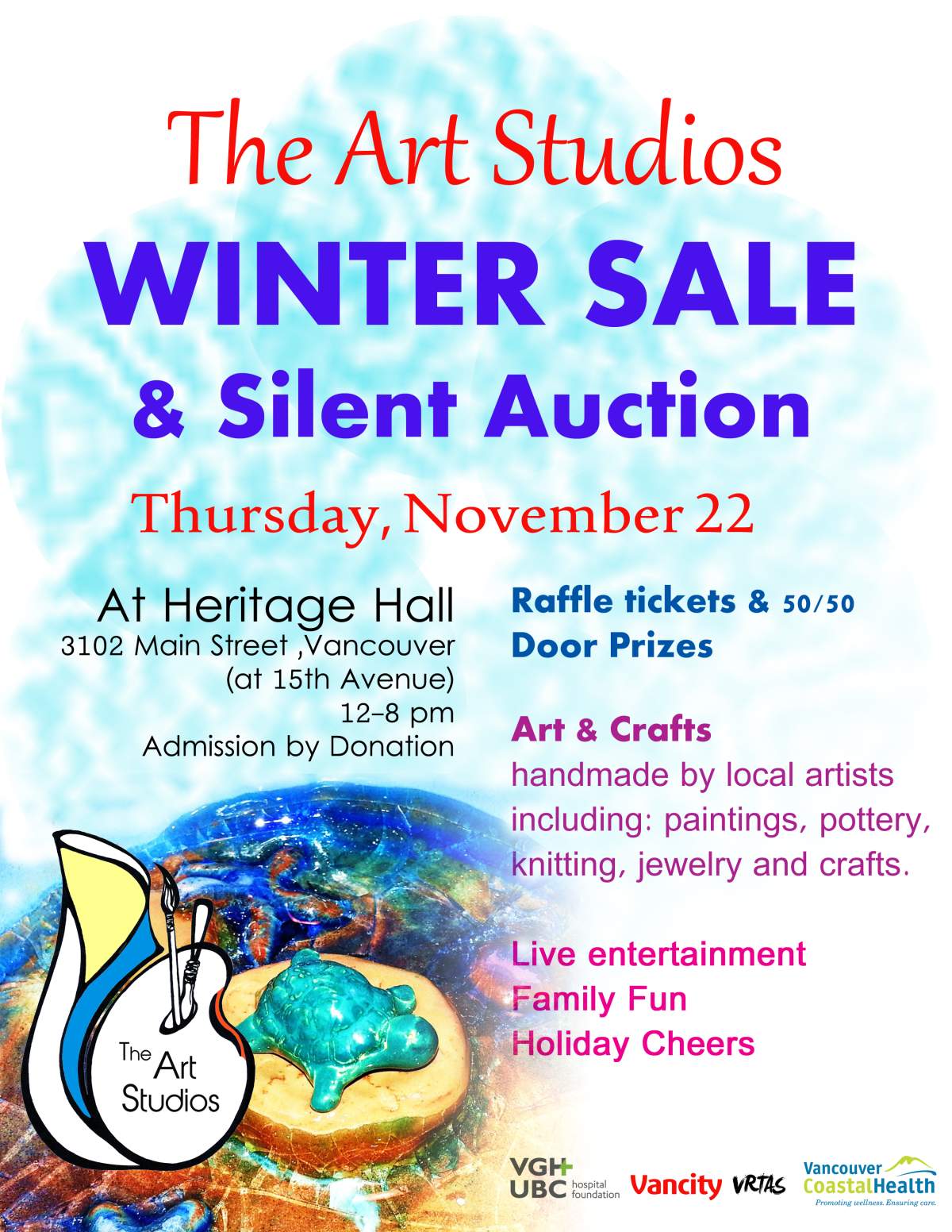 Art Studios Annual art sale & silent auction - image