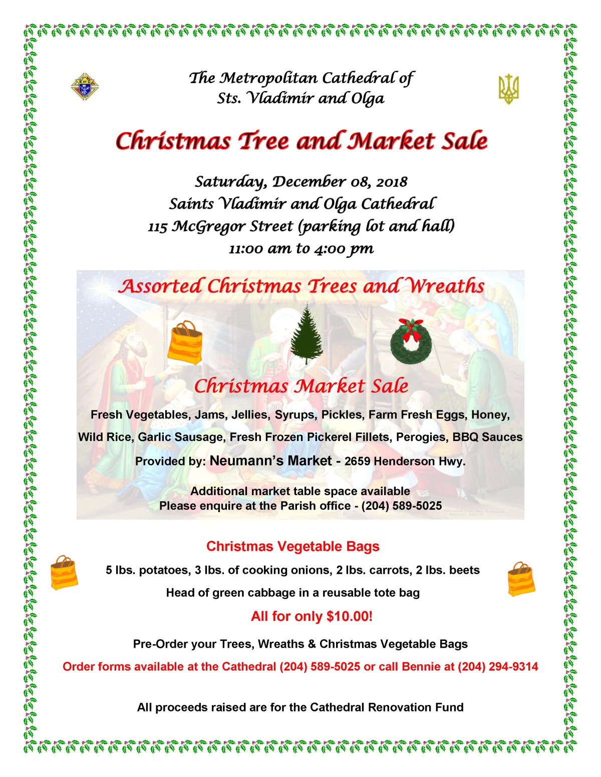 Christmas Tree and Market Sale - image