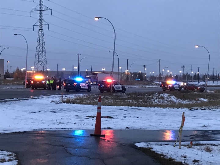 Crash on 91 Street near 23 Avenue after EPS pursuit.