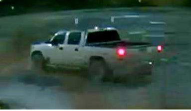 Niagara Police are searching for the driver of a truck who allegedly tried to steal an ATM in Lincoln.
