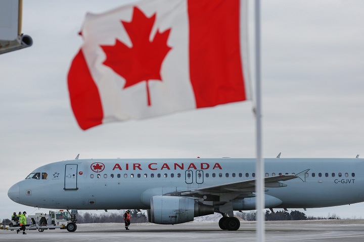 Air Canada's direct flights on the Montreal-Hamilton route will scale down to once daily from three as of Jan. 9, and stop completely after March 30.