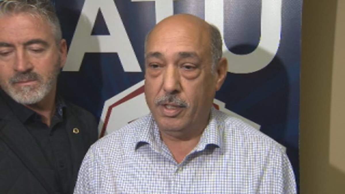 Winnipeg Transit Union boss Aleem Chaudhary.