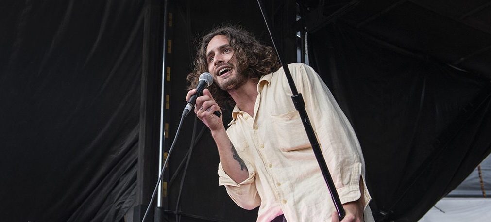 Allan Rayman performs live on stage during Ohana Festival at Doheny State Beach on Sept. 30, 2018 in Dana Point, Calif.