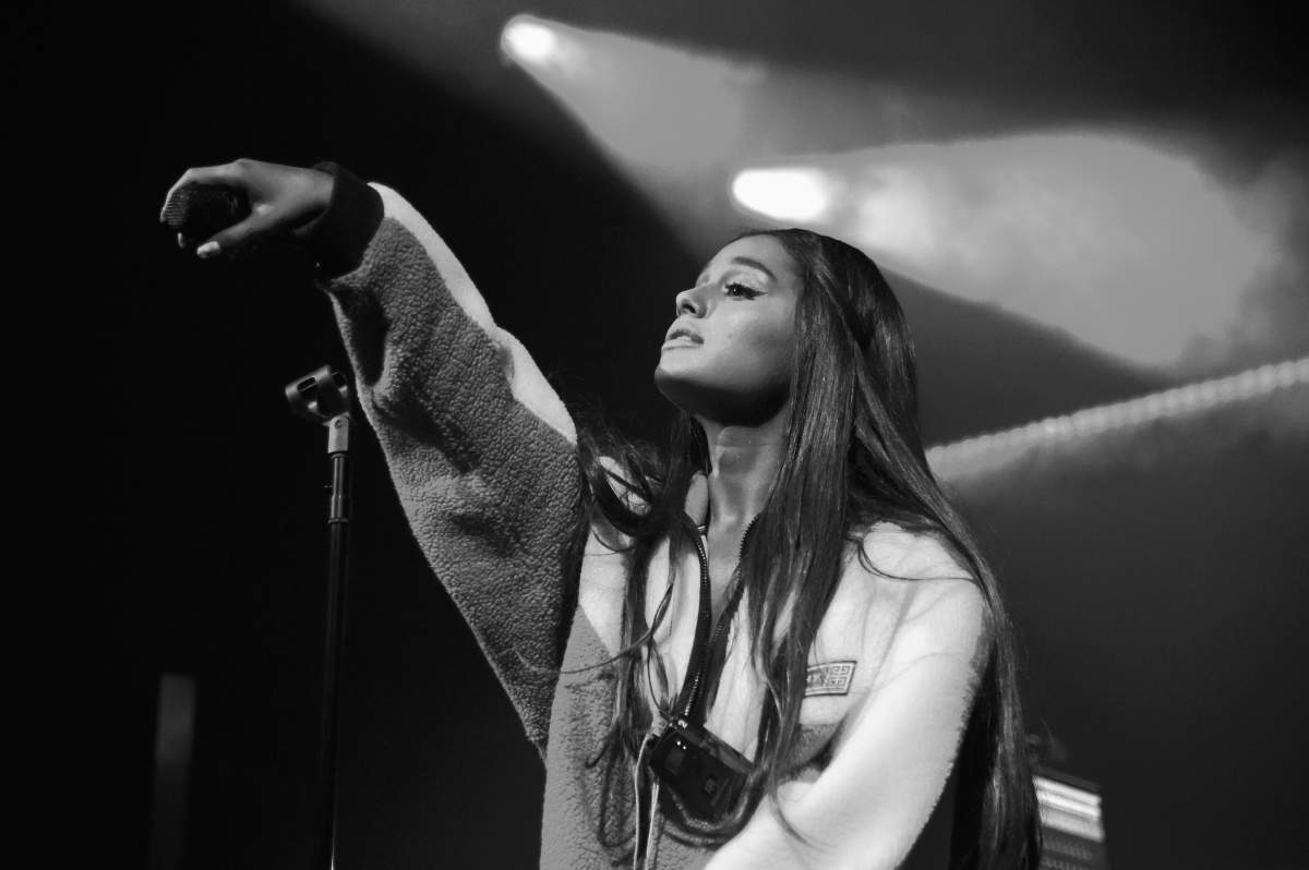 Ariana Grande presents ‘The Sweetener Sessions’ at Irving Plaza on Aug. 20, 2018 in New York City.