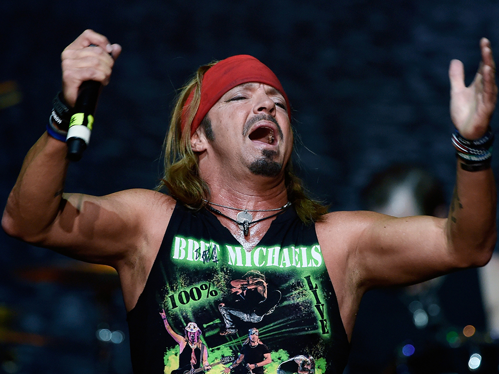 Bret Michaels performs at The Joint inside the Hard Rock Hotel in Las Vegas, Nev. on Nov. 3.