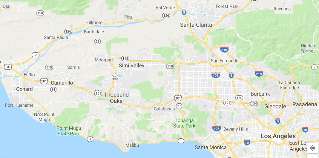 Thousand Oaks, California, where 12 people were gunned down, is ranked