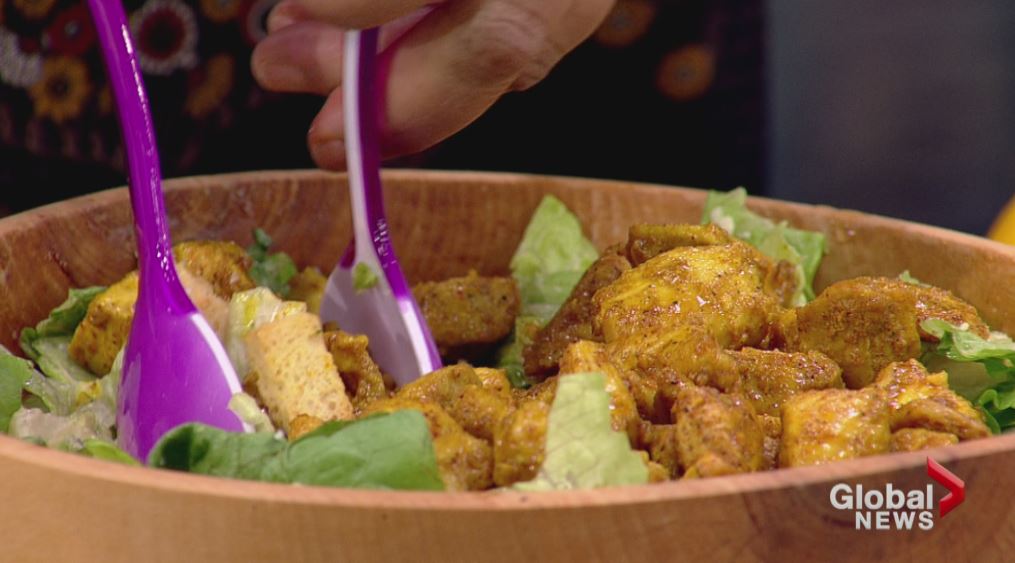 Add an Indian twist to your next Caesar salad. 