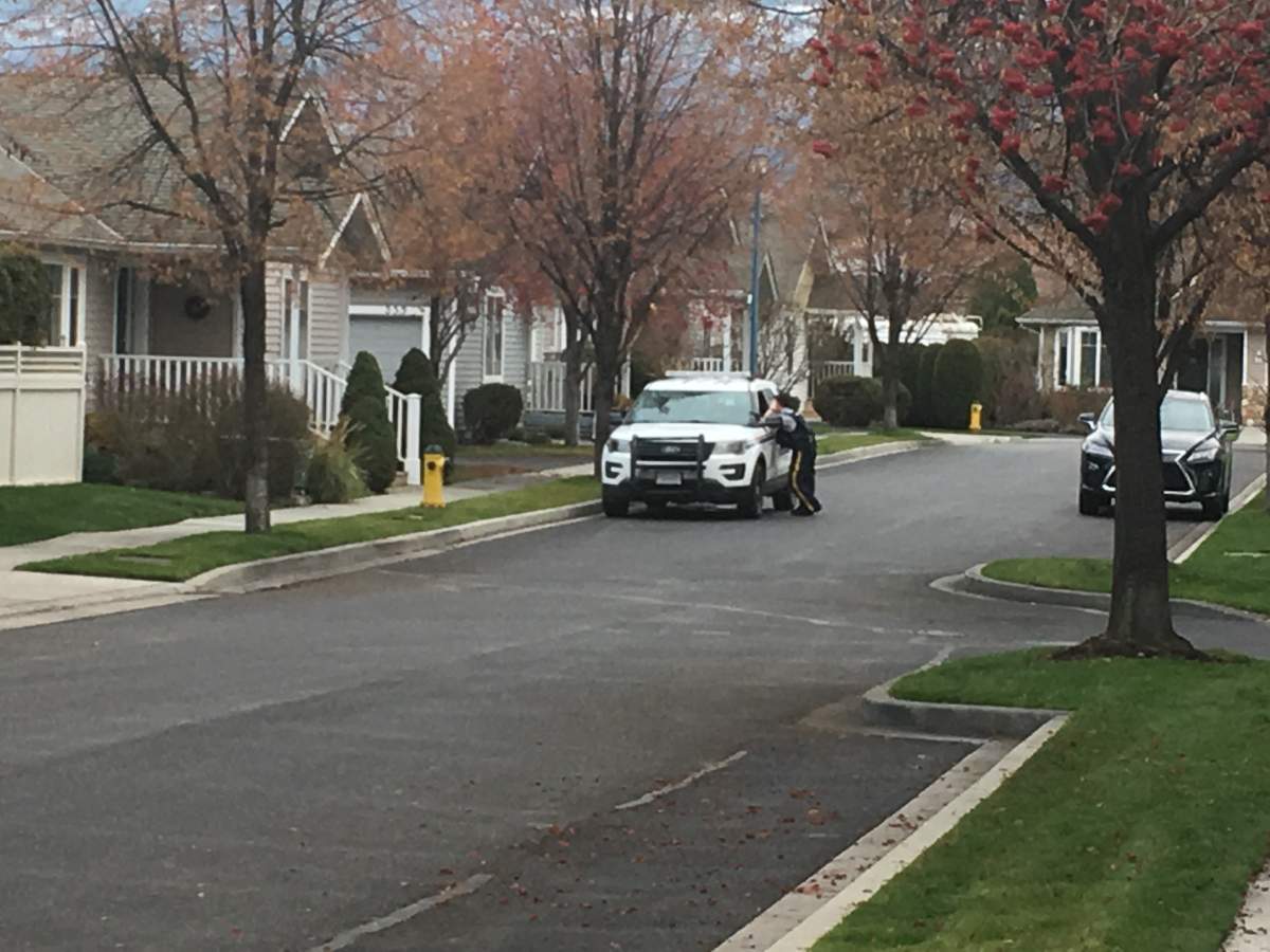 RCMP in Kelowna said they were trying communicate with a distraught man barricaded inside a home. The incident has since ended in an arrest. 