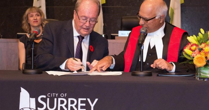 Taxpayers will foot legal bill for Surrey, B.C. mayor charged with public mischief – BC