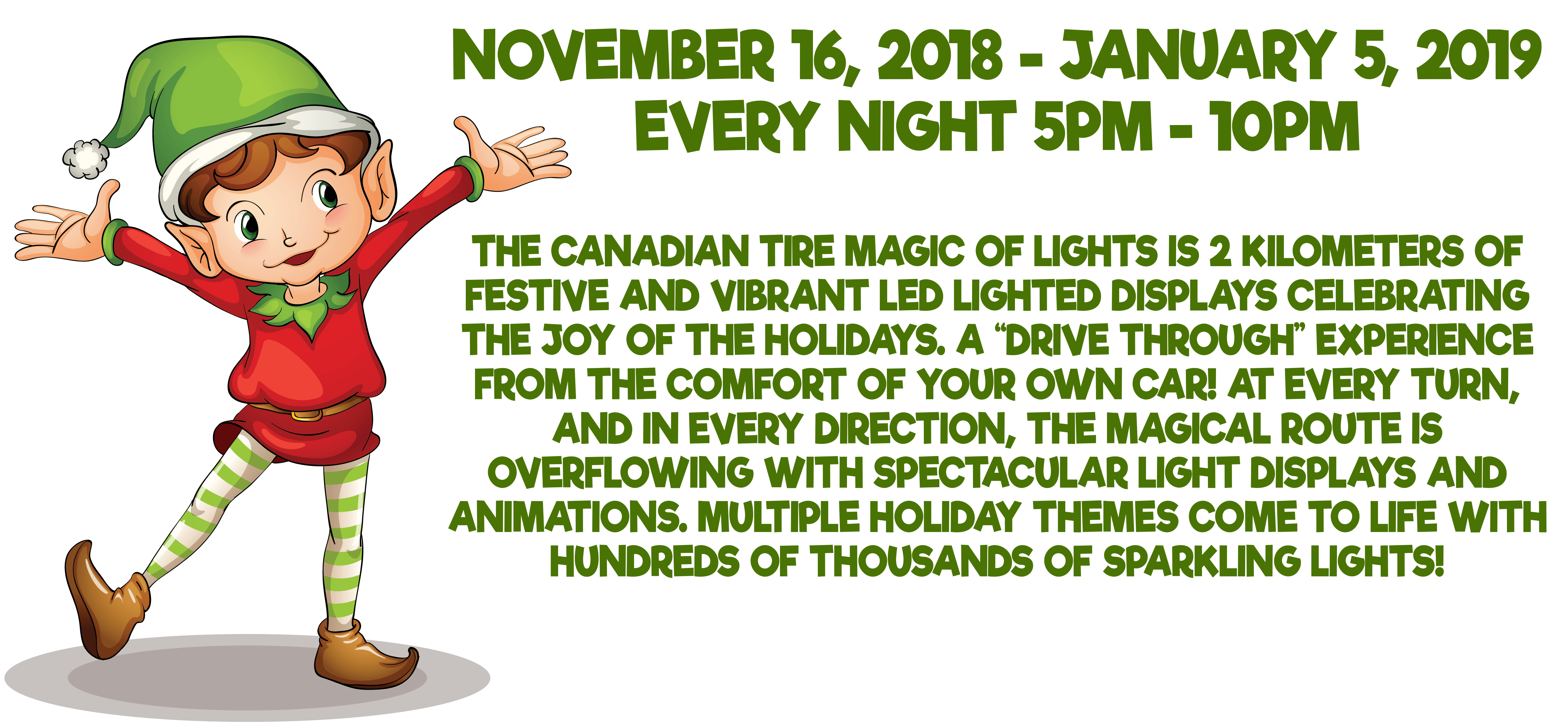 Canadian Tire Magic of Lights GlobalNews Events