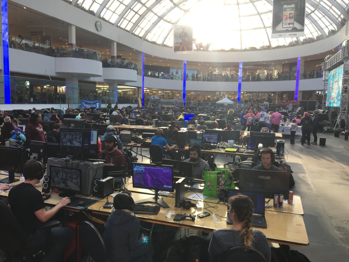 Over 200 gamers take part in the Extra Life marathon at West Edmonton Mall.