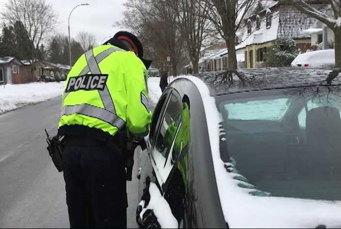 Peterborough police conducted RIDE checks throughout the city on the weekend.