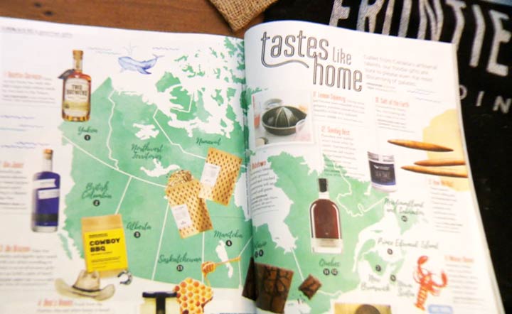Featured in the December issue of Canadian Living, Frontiersmen Trading Company is putting Saskatoon on the map for its spices.