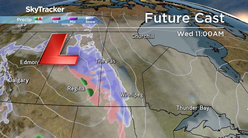 RPM Model of Wednesday morning.