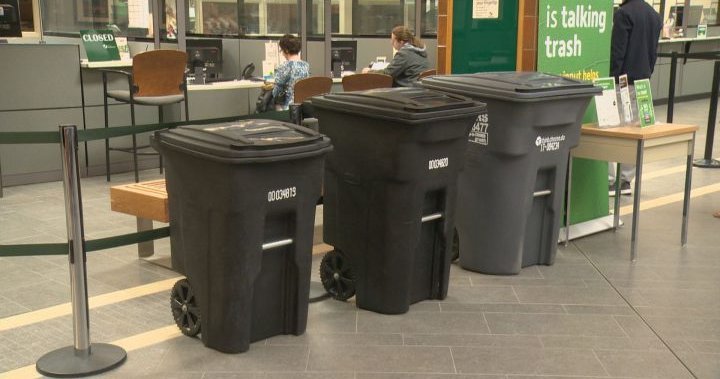 Размяната на колички за черни колички за боклук започва следващата седмица в Саскатун