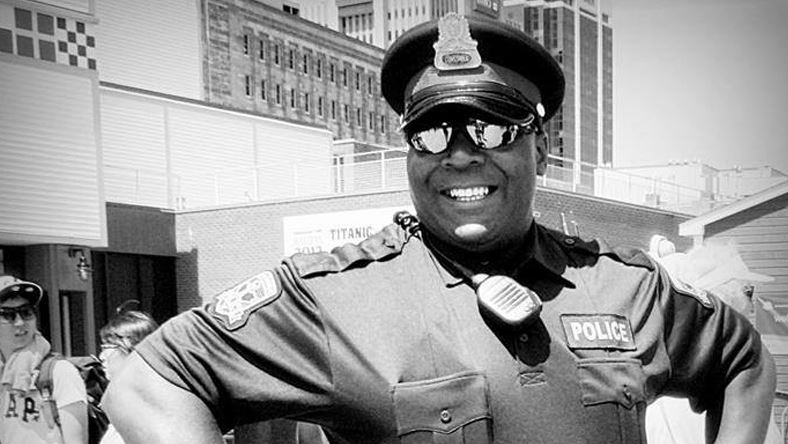 Const. George Farmer has been charged with voyeurism, trespassing by night and breach of trust.