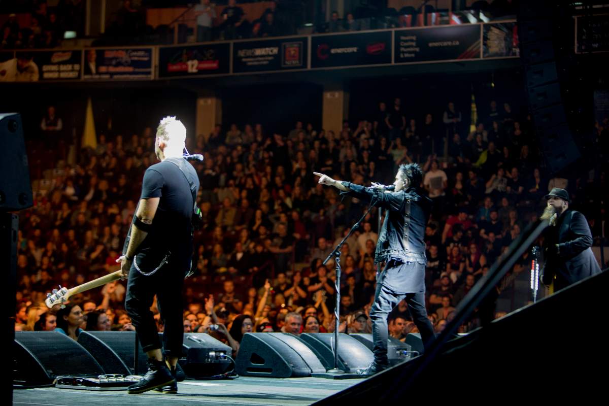 Three Days Grace performs in Oshawa.