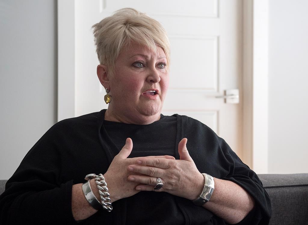 Audrey Parker, diagnosed with stage-four breast cancer which had metastasized to her bones and has a tumour on her brain, talks about life and death at her home in Halifax on Tuesday, Oct. 23, 2018. Parker, who is terminally ill and plans to end her life Thursday with medical assistance, says she has embraced her fate, sought the comfort of friends and wasted no time feeling sorry for herself in the two years since her diagnosis.