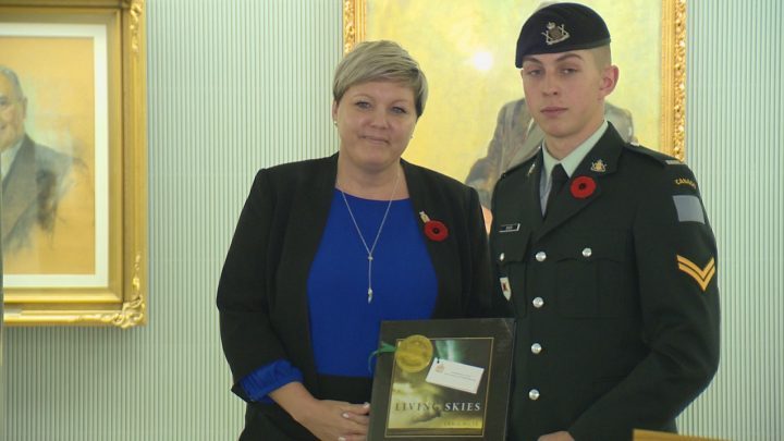Advanced Education Minister Tina Beaudry-Mellor recognized 27 recipients of the Saskatchewan Scholarship of Honour at the Saskatchewan Legislature on Monday.