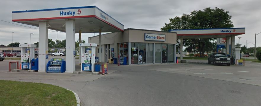 London police say a suspect stole a vehicle from a couple at the gas station at 1331 Huron Street early Thursday morning. 