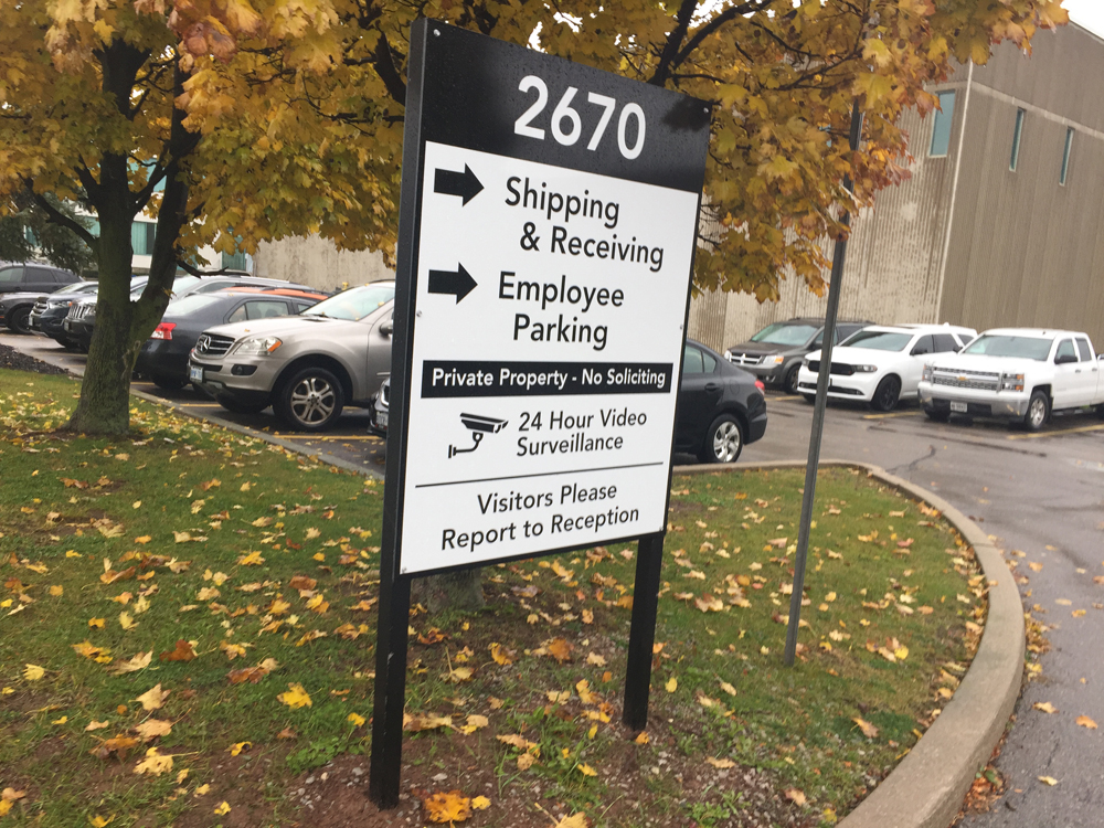Ontario's cannabis warehouse is seen in this image taken in October 2018. 