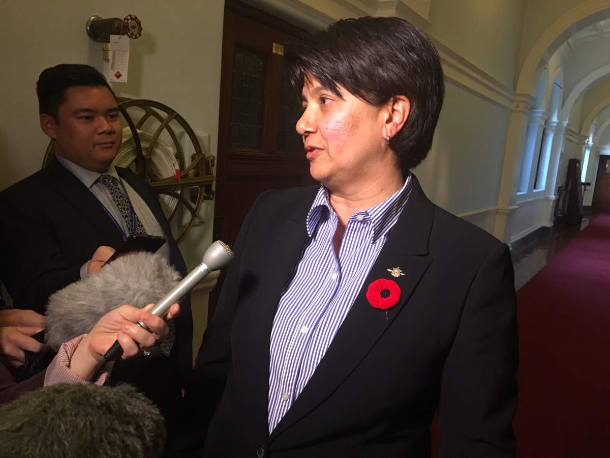 MLA Mable Elmore has returned her per diems from when she was doing a welfare challenge. 