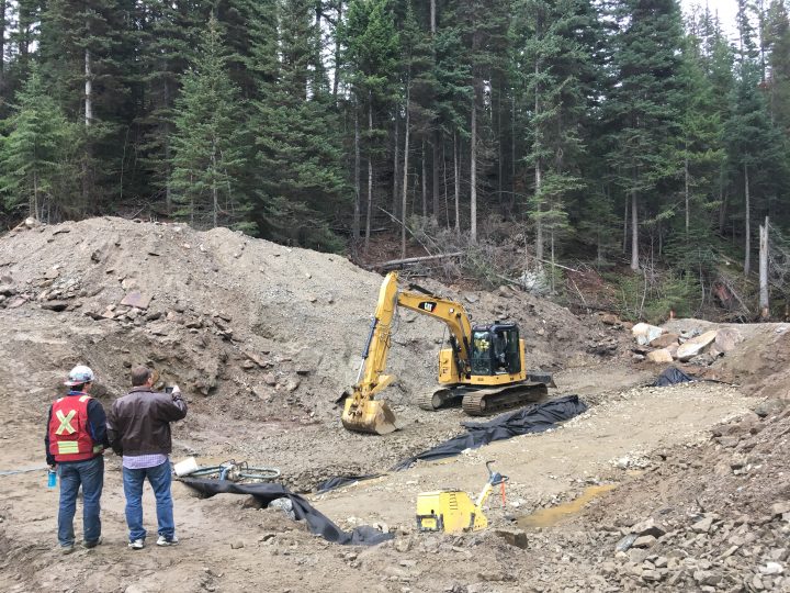 The road closure between Kelowna and Naramata has been extended as crews work to repair a culvert washed out by torrential rains in May 2017. 