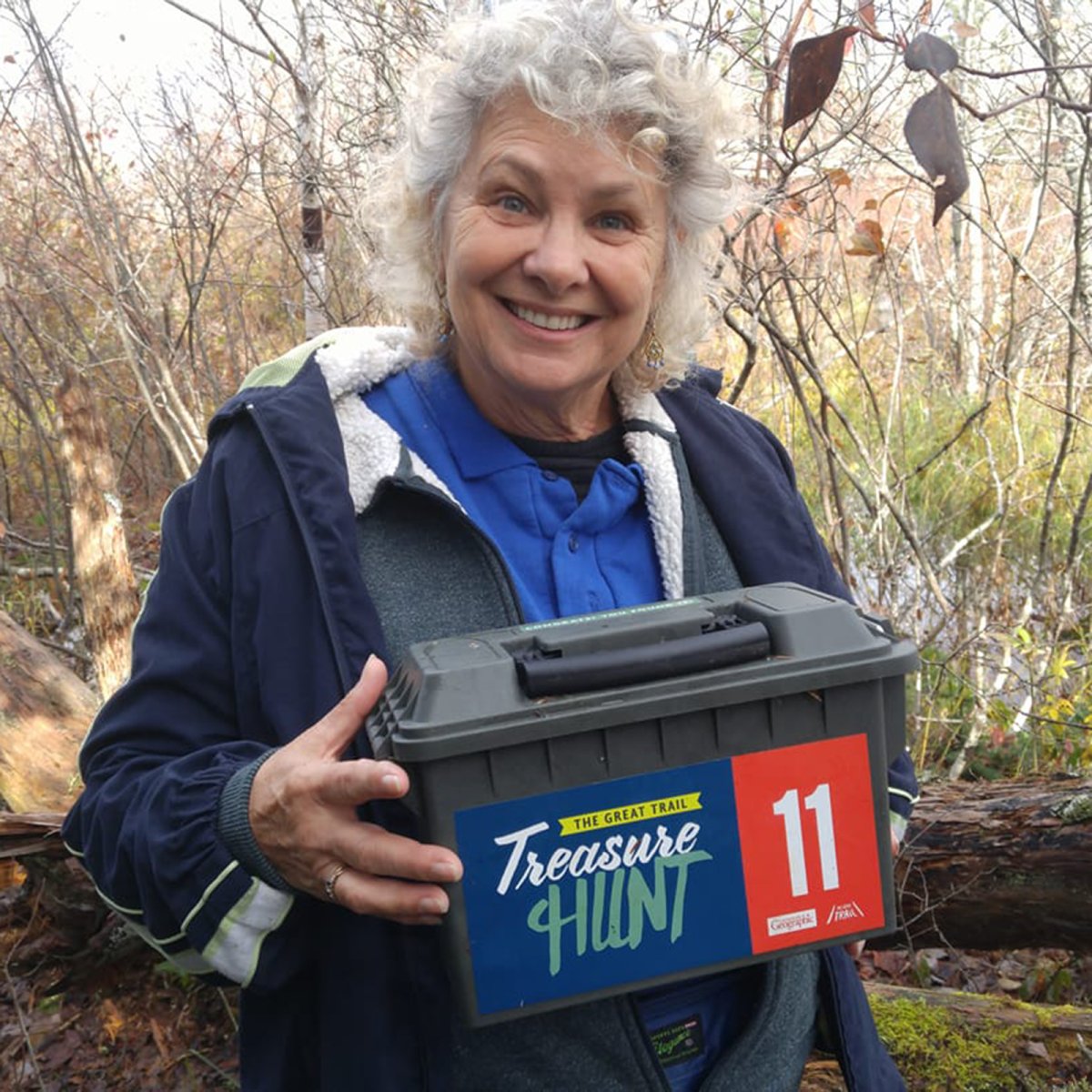 Dartmouth’s Janet Shellnutt has won a major geocaching contest. 