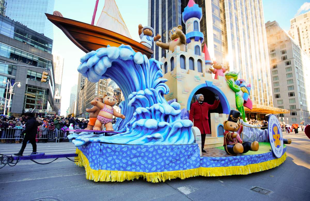 John Legend at Macy’s Thanksgiving Day Parade on Nov. 22, 2018 in New York City.