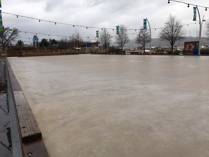 Kelowna's Stuart Park is slated to open Friday, November 30th, for outdoor skating.