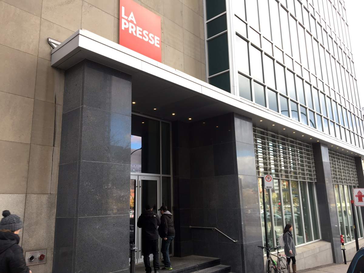 La Presse adopted a not-for-profit structure earlier this year.