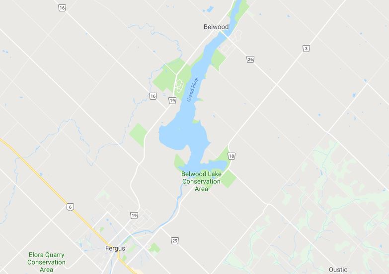 Wellington County OPP say the collision happened on Wellington Road 18 between Fergus and Belwood.