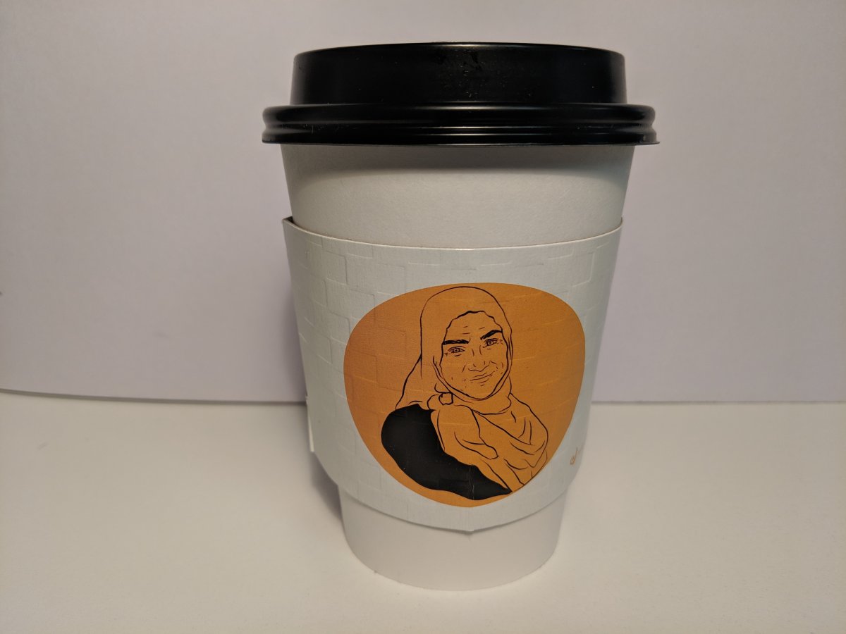 Wesley Urban Ministries launches a coffee cup sleeve campaign .