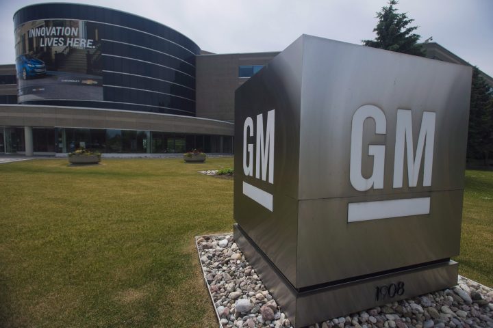 The General Motors Canada office in Oshawa, Ont., on Wednesday, June 20, 2018.