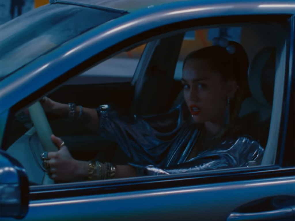 Miley Cyrus featuring in Mark Ronson's music video for 'Nothing Breaks Like a Heart' released on Nov. 29, 2018.